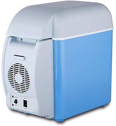 Ever Mall EM-286 Multi-Function Mini Refrigerator For Car 7.5 L Car Refrigerator (Blue) 7.5 L Car Refrigerator