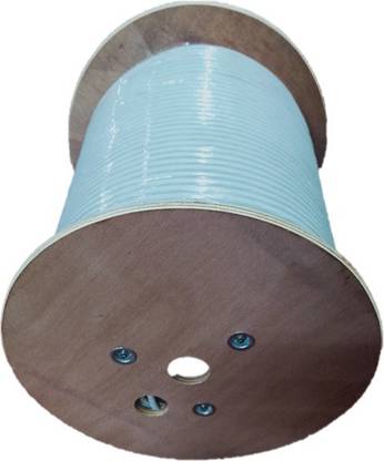 DAX Ethernet Cable 100 m HDPE CAT6A Cable 100 Meter Box DX-C06A300U