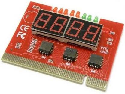 JAMUS 4 Digit Debug Card Testing With Manual Motherboard (Red) LGA 1156Socket Mini-ITX Intel H170 Chipset DDR4 Motherboard for Desktop