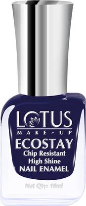 LOTUS MAKE - UP ECOSTAY FANTASY NAIL ENAMEL BLUE PEARL