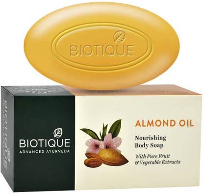 BIOTIQUE Almond Oil nourishing Body soap - 1PC