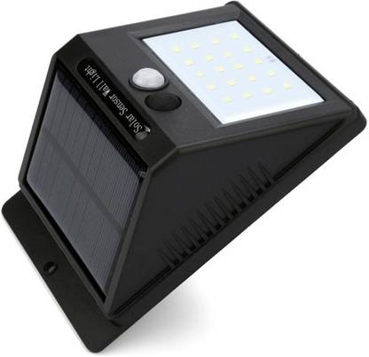 LIFEMUSIC Motion Sensor Solar Lights 20 LED Flood Lights for Home Security, Patio, Wall, Pathway, Garden, Yard - Bright Waterproof Lighting with Motion Activated Auto On/Off Solar Light Set