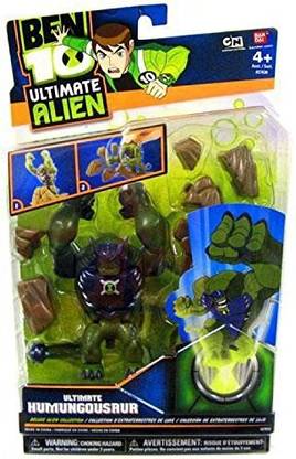 Bandai Ben 10 Ultimate Alien Deluxe Alien Collection Ultimate Humungousaur Action Figure