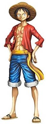 BANPRESTO Onepiece Grandista Monkey D. Luffy Manga Dimensions Figure Multicolor