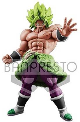 BANPRESTO Dragon Ball Super King Clustar Super Saiyan Broly Full Power Figure
