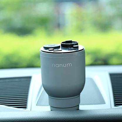redolance CAR Perfume Oil Diffuser Grey LBH(cm) 7X7X10 with USB Port WATERLESS AIR Purifier Car Freshener Diffuser Set CAR Perfume Oil Diffuser Grey LBH(cm) 7X7X10 with USB