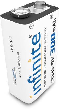 Envie 9V Infinite Ready to Use  Battery