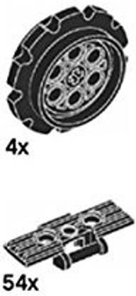 LEGO Technic Link Treads Sprocket Wheels Pack