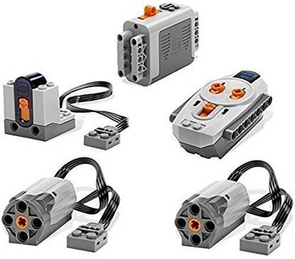 LEGO 5Pc Power Functions Motor Battery Ir Remote Receiver Set