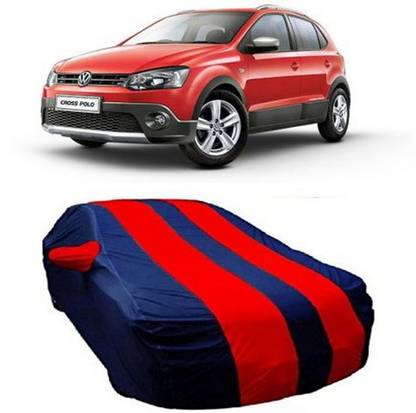 SnehaSales Car Cover For Volkswagen Polo Cross (With Mirror Pockets)