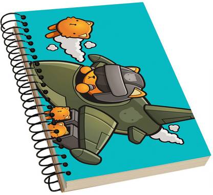 REJOY Designer Classic A5 Notebook Single Rule 100 Pages