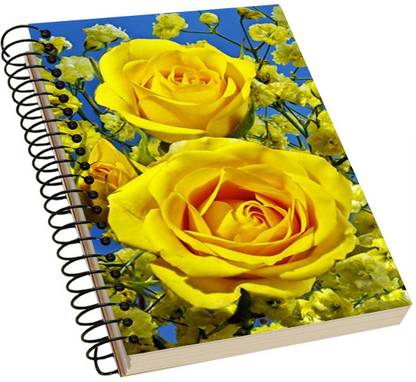 Diagon Alleys Designer Classic A5 Notebook Single Rule 100 Pages