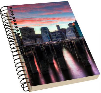 VRATIM Designer Classic A5 Notebook Single Rule 100 Pages