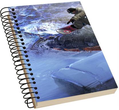 Diagon Alleys Designer Classic A5 Notebook Single Rule 100 Pages