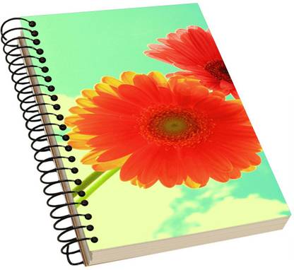 Diagon Alleys Designer Classic A5 Notebook Single Rule 100 Pages
