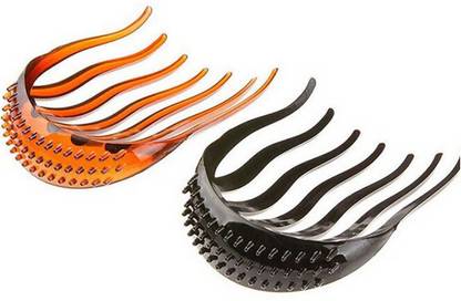 Rapunzel Stylish Set of 2 Volume Inserts Hair Clip Bumpits Bouffant Ponytail Hair Accessory Set