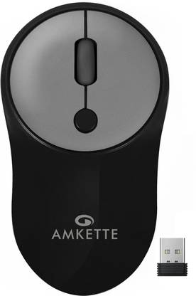 AMKETTE HushPro Arc Modern Slim and Silent Wireless Ambidextrous Optical Mouse