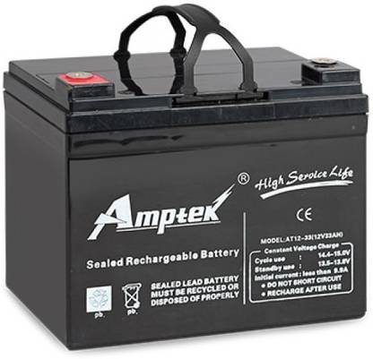 AMPTEK AT 12-33 EV 33 Ah Battery for Bike