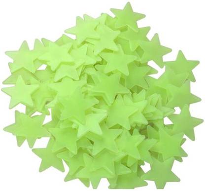 Newvent 3.8 cm Redium Star Glow In Dark Glow in the Dark Sticker