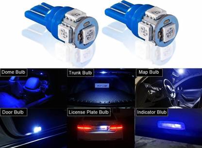 Action Pro T10 Led Bulb Door Parking Bulb Light 12V car-Styling Interior Light Car, Motorbike LED (12 V, 1 W)