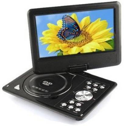 Un-Tech table Rechargeable DVD Player 9.8 inch DVD Player