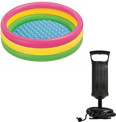 DMTE 3ft Inflatable Bath tub and Air pump for inflatable toy Inflatable Swimming Pool