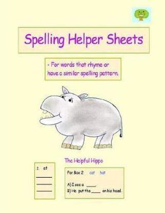 Spelling Helper Sheets