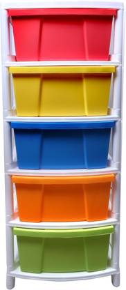 Aristo Plastic Free Standing Chest of Drawers