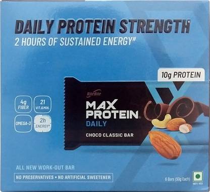 RiteBite Max Choco Classic Bars Box