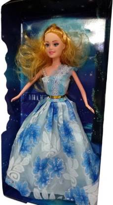 mayank & company Cinderella Doll (Blue) (Blue)