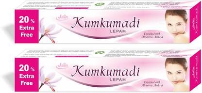 Jain Kumkumadi Lepam 30g Ayurvedic Fairness Cream(Pack of 2)