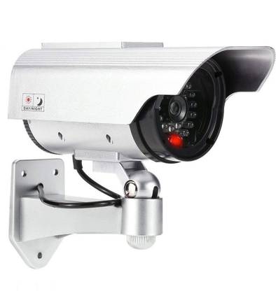 GosFrid Dummy Camera CCTV Camera Fake Camera Security CCTV Fake Bullet Camera with LED Light Security Camera