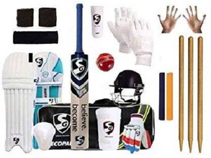 SG Full With SPOFLY Stumps Cricket Kit
