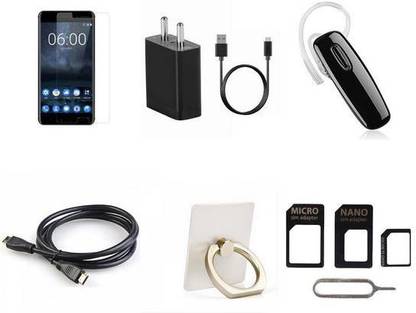 Mudshi Screen Protector Accessory Combo for Nokia 5