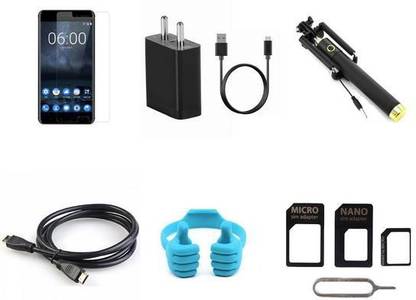Mudshi Screen Protector Accessory Combo for Nokia 5