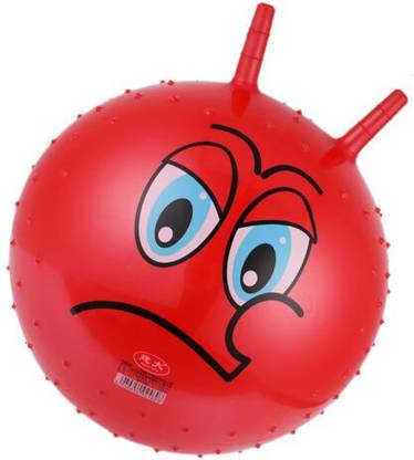 JOFIX Hopper Jump N Bounce Retro Bouncing Hop Ball Handle Ride