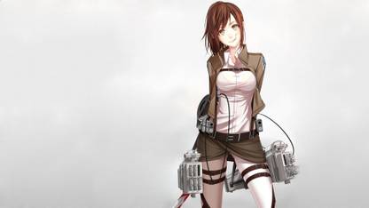 Athah Anime Attack On Titan Sasha Blouse 13*19 inches Wall Poster Matte Finish Paper Print