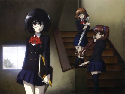 Athah Anime Another Yukari Sakuragi Mei Misaki Izumi Akazawa 13*19 inches Wall Poster Matte Finish Paper Print