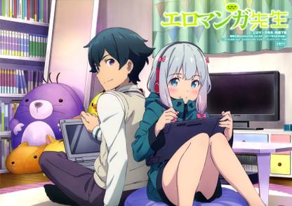 Athah Anime EroManga-Sensei Masamune Izumi Sagiri Izumi 13*19 inches Wall Poster Matte Finish Paper Print
