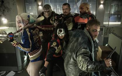 Movie Suicide Squad Deadshot Harley Quinn Killer Croc HD Wallpaper Background Paper Print