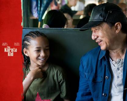 Akhuratha Poster Movie The Karate Kid (2010) Jackie Chan Jaden Smith The Karate Kid HD Wallpaper Background Fine Art Print