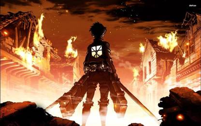 Attack on Titan Athah Fine Quality Poster Paper Print