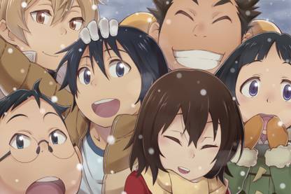 Athah Anime ERASED Boku Dake Ga Inai Machi Hiromi Sugita Satoru Fujinuma Kayo Hinazuki Kenya Kobayashi Kazu Osamu 13*19 inches Wall Poster Matte Finish Paper Print