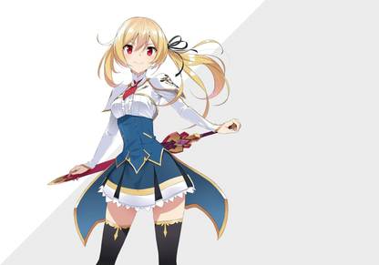 Athah Anime Undefeated Bahamut Chronicle Lisesharte Atismata Saijaku Muhai no Bahamut 13*19 inches Wall Poster Matte Finish Paper Print