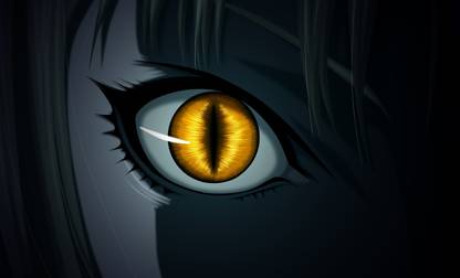 Athah Anime Claymore Dark Yellow Eyes 13*19 inches Wall Poster Matte Finish Paper Print