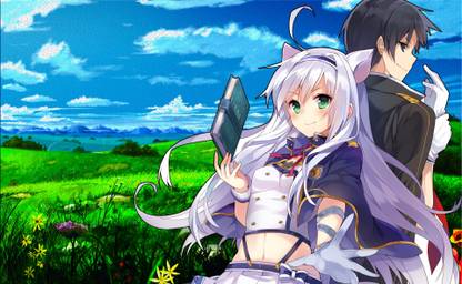 Athah Anime Rokudenashi Majutsu Koushi to Akashic Records Akashic Records of Bastard Magic Instructor Glenn Radars Sistine Fibel 13*19 inches Wall Poster Matte Finish Paper Print
