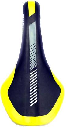 Schrodinger SCHRO70095 Road Mountain Cycle Saddle Seat Black Yellow Saddle