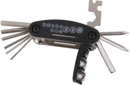 म मोड कोन Multi-function Bicycle Tools Kit Hex Spoke Wrench Screwdriver सायक्लिंग बाईसाइकिल टूल किट