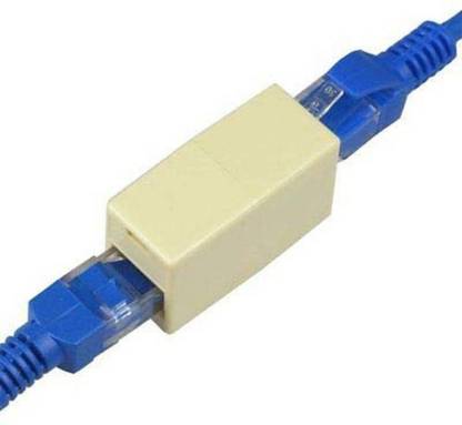 Velentron RJ45 8P8C CAT5, CAT5E, CAT6 Female to Female (LAN) Network Cable Coupler/Adapter/Connector, Wire Connector