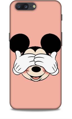 MAPPLE Back Cover for One Plus 5 (Mickey Mouse)